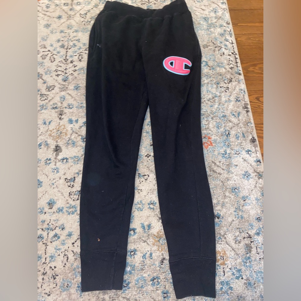 Champion womens black sweatpants